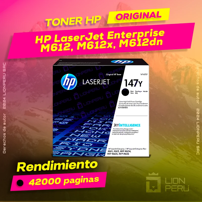 Toner HP M612, M612x, M612dn LaserJet Enterprise