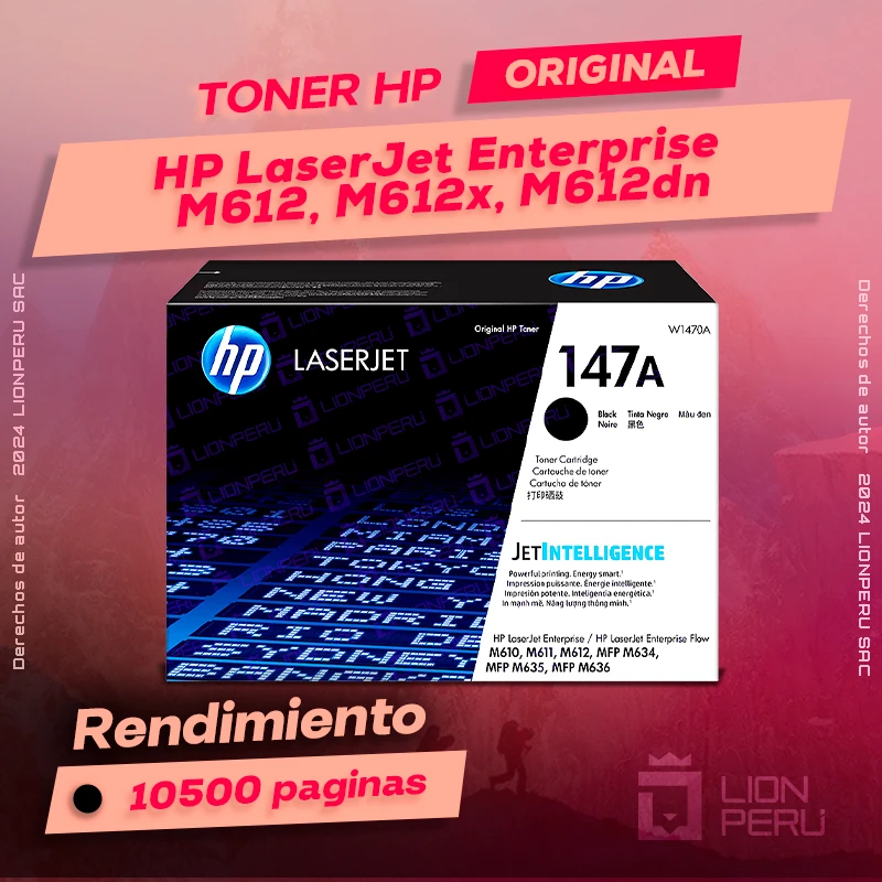 Toner HP M612, M612x, M612dn LaserJet Enterprise