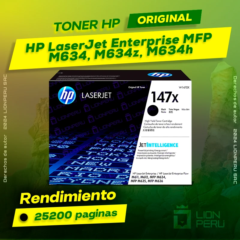 Toner HP MFP M634, M634z, M634h LaserJet Enterprise