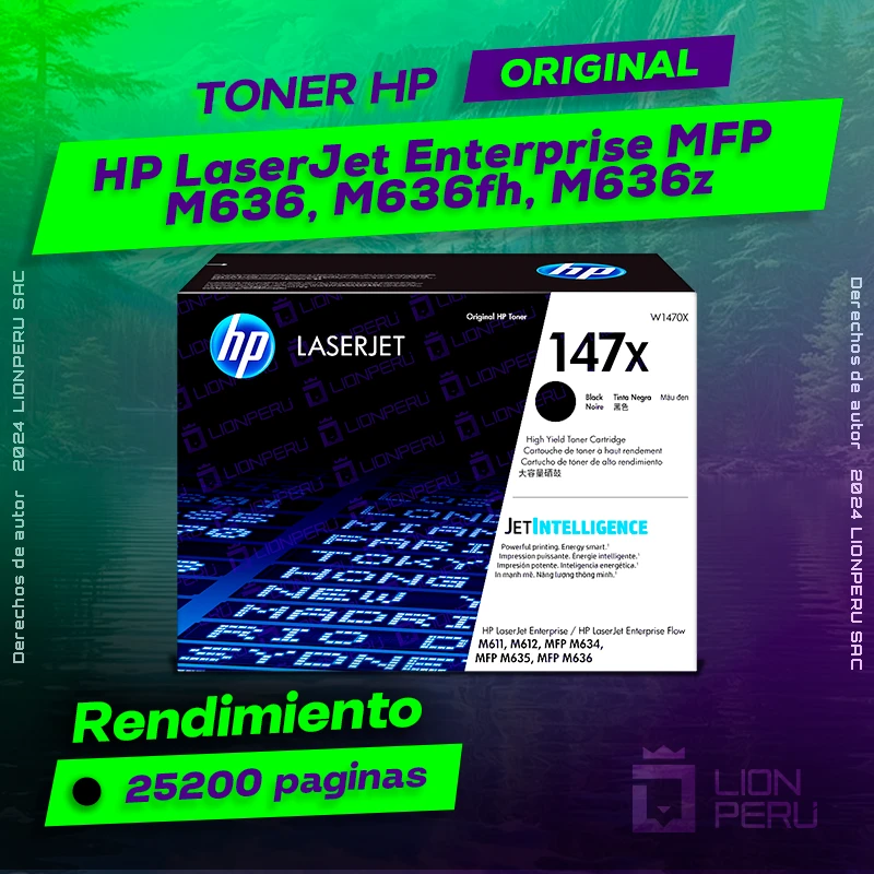 Toner HP MFP M636, M636fh, M636z LaserJet Enterprise