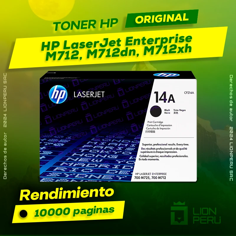 Toner HP M712, M712dn, M712xh LaserJet Enterprise
