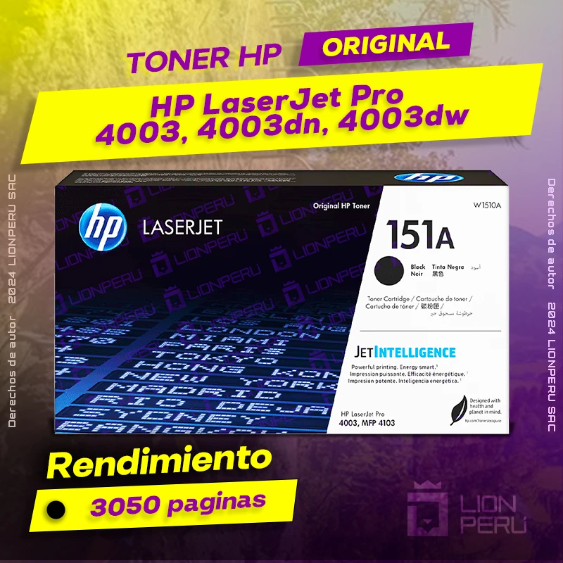 Toner HP 4003, 4003dn, 4003dw LaserJet Pro Original
