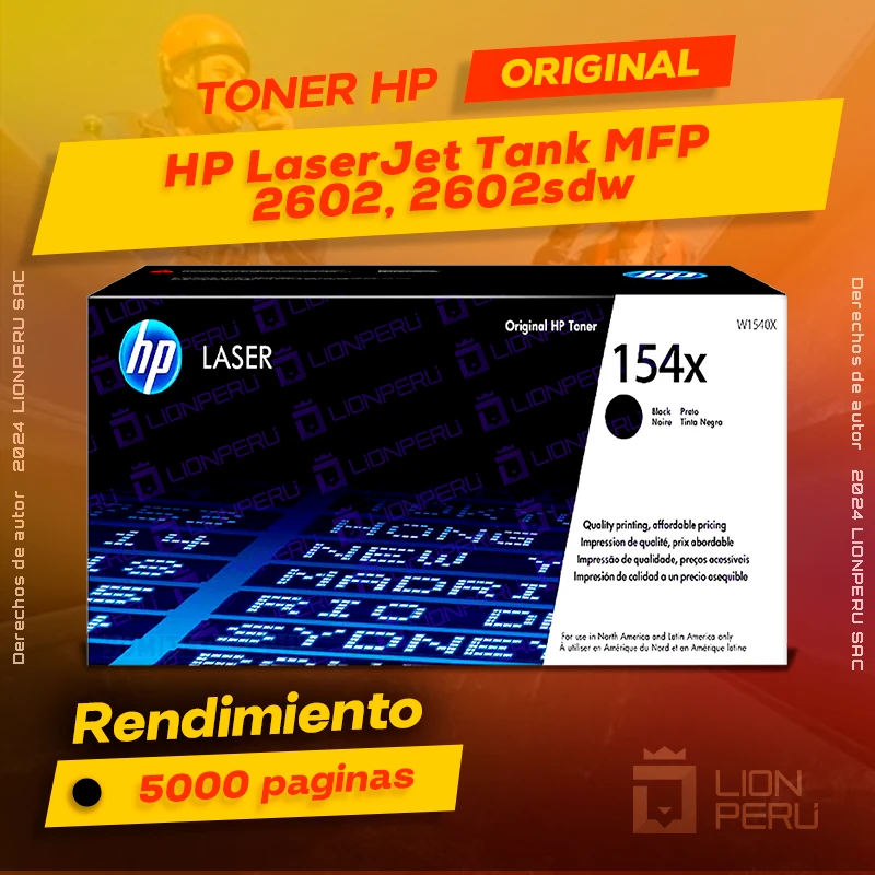 Toner HP MFP 2602, 2602sdw LaserJet Tank Original