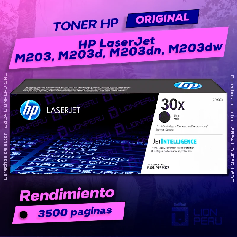 Toner HP M203, M203d, M203dn, M203dw LaserJet