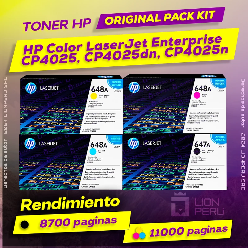 Toner HP CP4025, CP4025dn, CP4025n Color LaserJet Enterprise