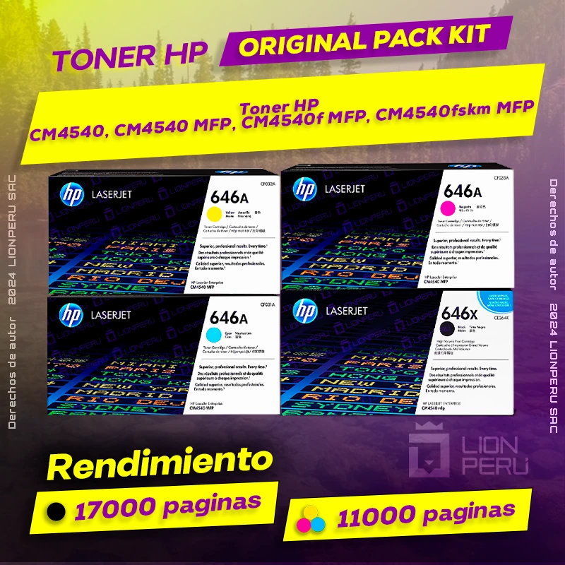 Toner HP CM4540, CM4540 MFP, CM4540f MFP, CM4540fskm MFP