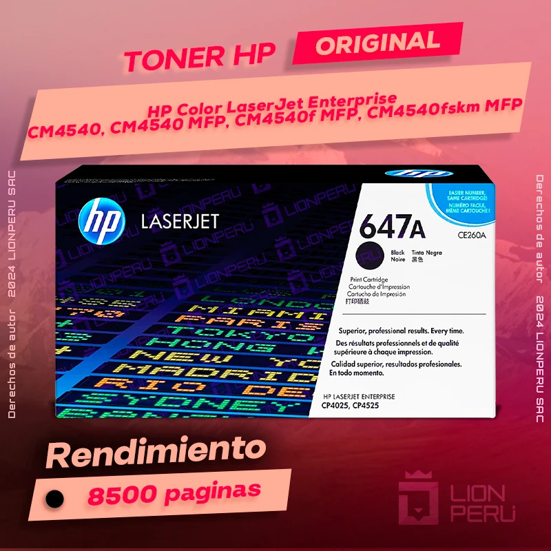Toner HP CM4540, CM4540 MFP, CM4540f MFP, CM4540fskm MFP