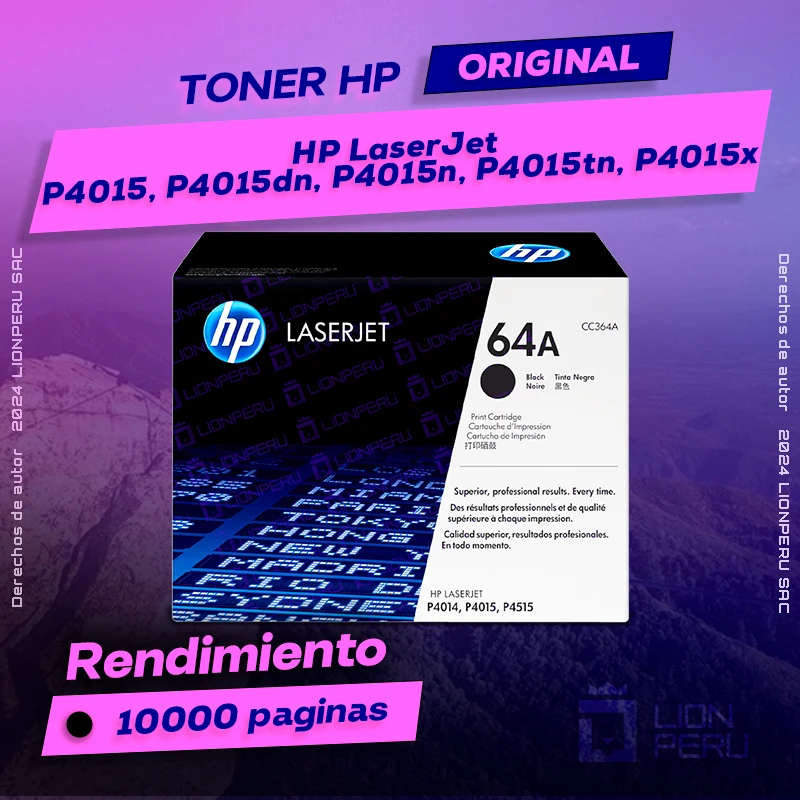 Toner HP LaserJet P4015, P4015dn, P4015n, P4015tn, P4015x