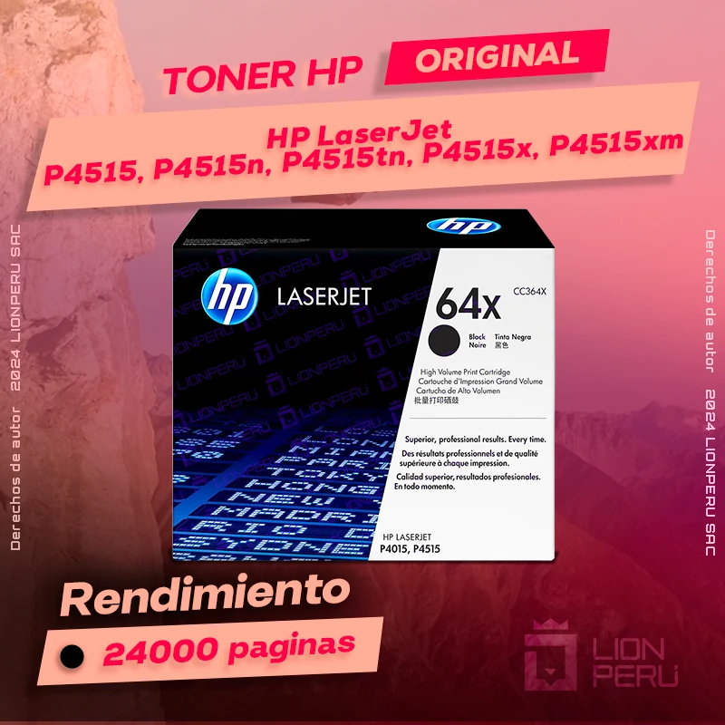 Toner HP P4515, P4515n, P4515tn, P4515x, P4515xm LaserJet