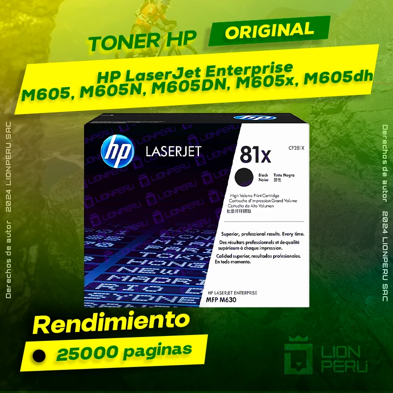 Toner HP M605, M605N, M605DN, M605x, M605dh LaserJet