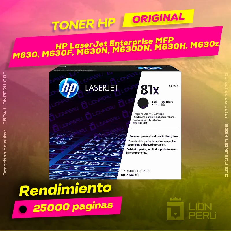 Toner HP MFP M630, M630F, M630N, M630DN, M630H, M630z LaserJet