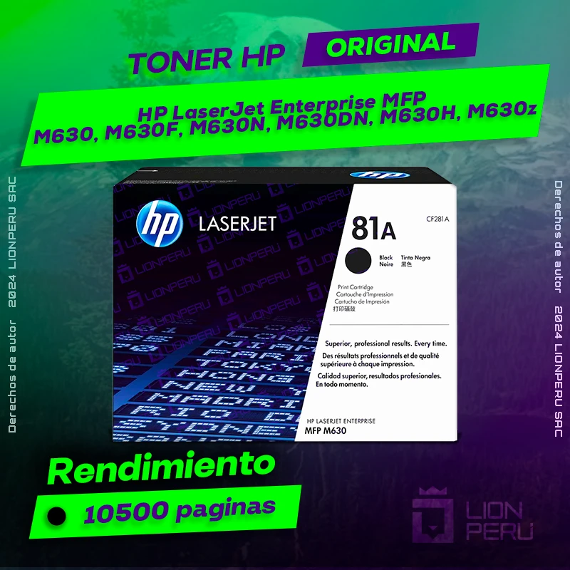 Toner HP MFP M630, M630F, M630N, M630DN, M630H, M630z LaserJet