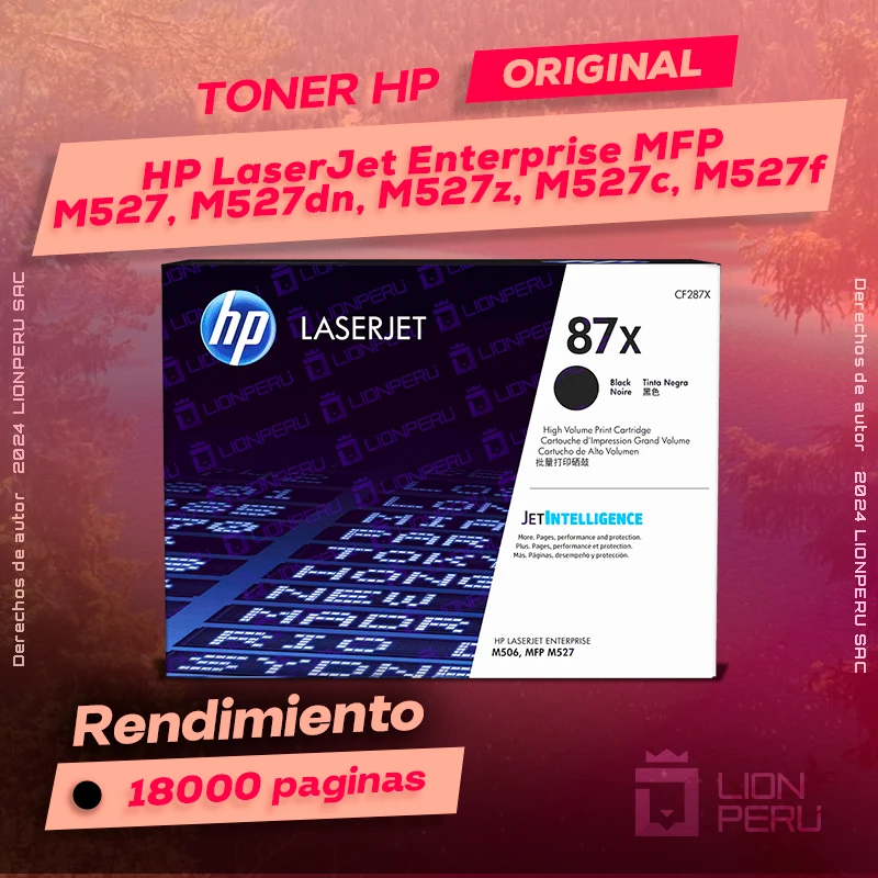 Toner HP MFP M527, M527dn, M527z, M527c, M527f LaserJet
