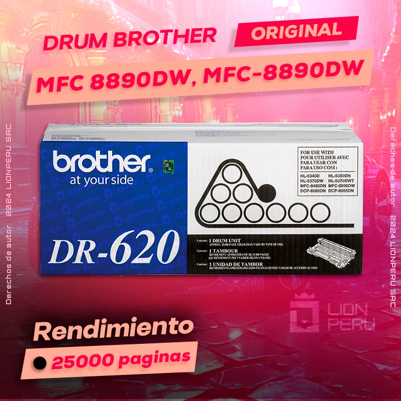 Drum Brother MFC 8890DW, MFC-8890DW Tambor Unit Original, ofrece un rendimiento de Calidad a un super Precio, ingresa y consigue el tuyo… ¡¡YA!!