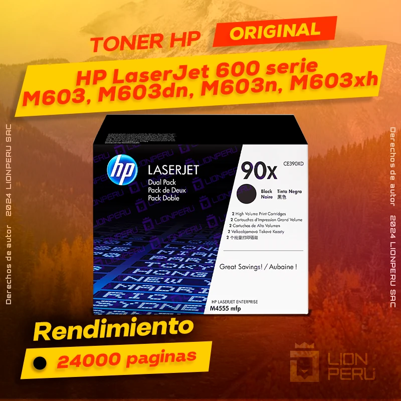 Toner HP 600 serie M603, M603dn, M603n, M603xh LaserJet