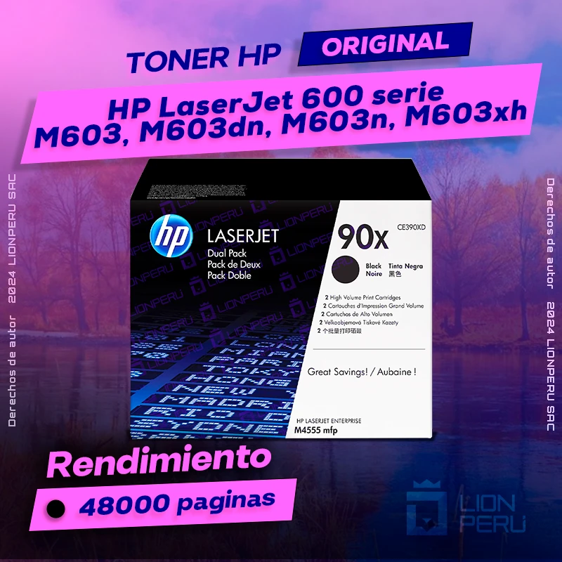 Toner HP 600 serie M603, M603dn, M603n, M603xh LaserJet