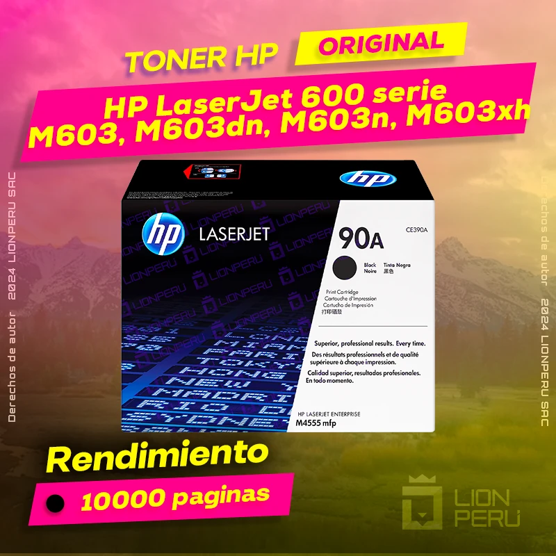 Toner HP 600 serie M603, M603dn, M603n, M603xh LaserJet
