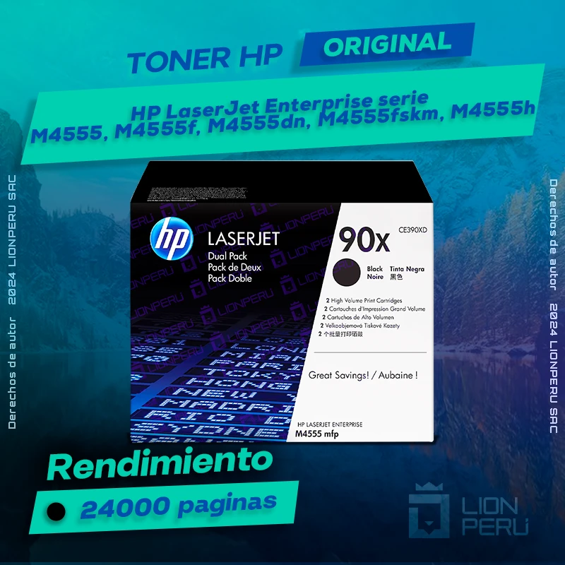 Toner HP M4555, M4555f, M4555dn, M4555fskm, M4555h LaserJet