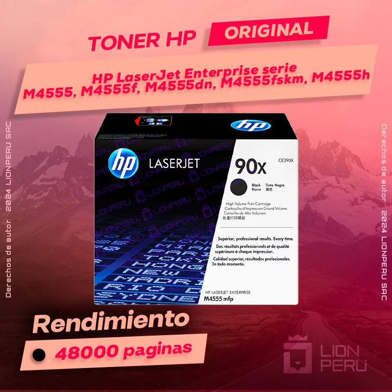Toner HP M4555, M4555f, M4555dn, M4555fskm, M4555h LaserJet