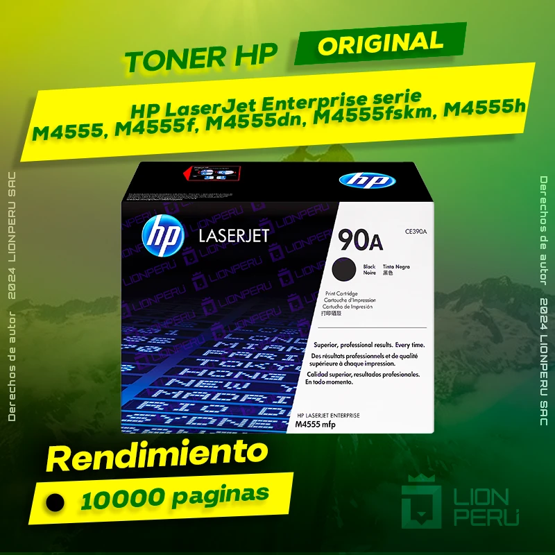 Toner HP M4555, M4555f, M4555dn, M4555fskm, M4555h LaserJet