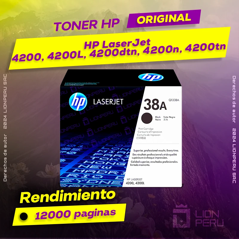 Toner HP 4200, 4200L, 4200dtn, 4200n, 4200tn LaserJet