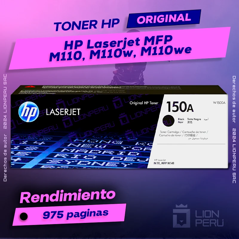Toner HP MFP M110, M110w, M110we Laserjet Original