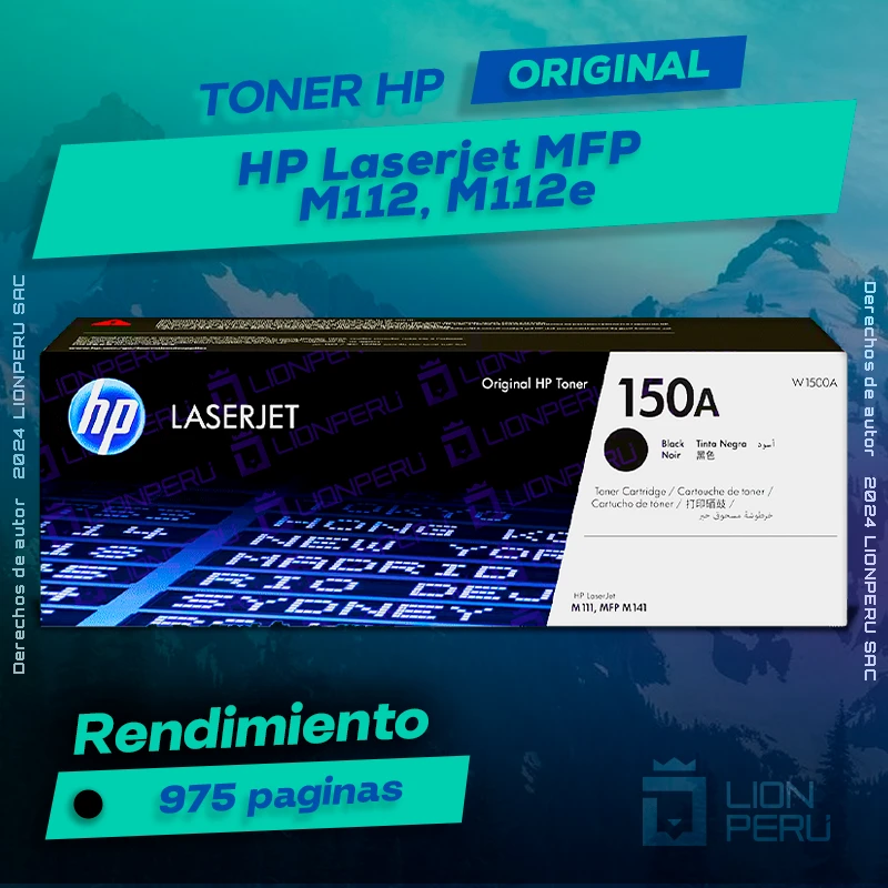 Toner HP MFP M112, M112e Laserjet Cartucho Original
