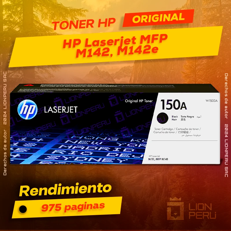 Toner HP MFP M142, M142e Laserjet Cartucho Original