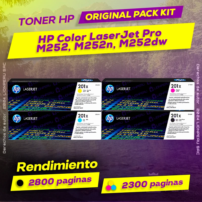 Toner HP M252, M252n, M252dw Color LaserJet Pro