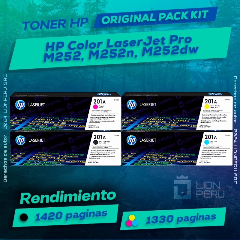 Toner HP M252, M252n, M252dw Color LaserJet Pro