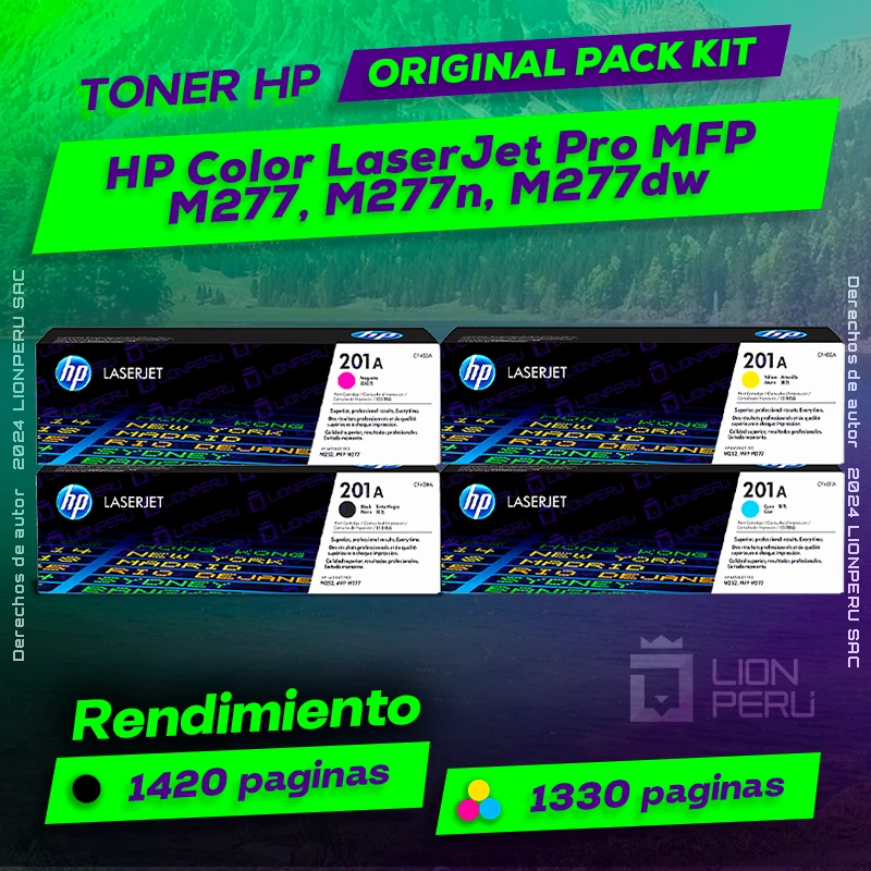 Toner HP MFP M277, M277n, M277dw Color LaserJet Pro