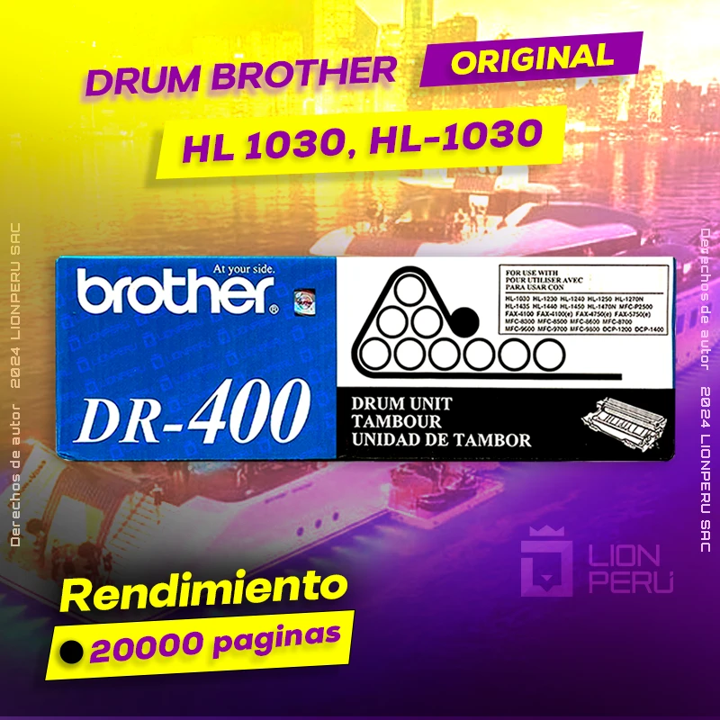 Drum Brother HL 1030, HL-1030 Tambor Unit Original, ofrece un rendimiento de Calidad a un super Precio, ingresa y consigue el tuyo… ¡¡YA!!