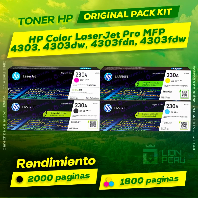 Toner HP MFP 4303, 4303dw, 4303fdn, 4303fdw LaserJet Pro