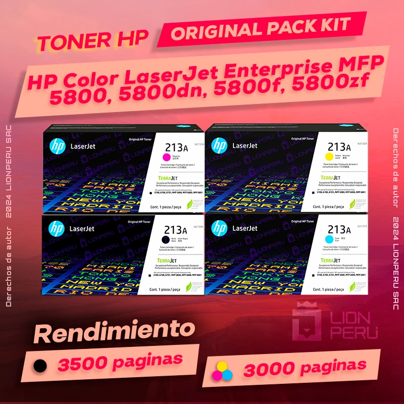 Toner HP MFP 5800, 5800dn, 5800f, 5800zf Color LaserJet