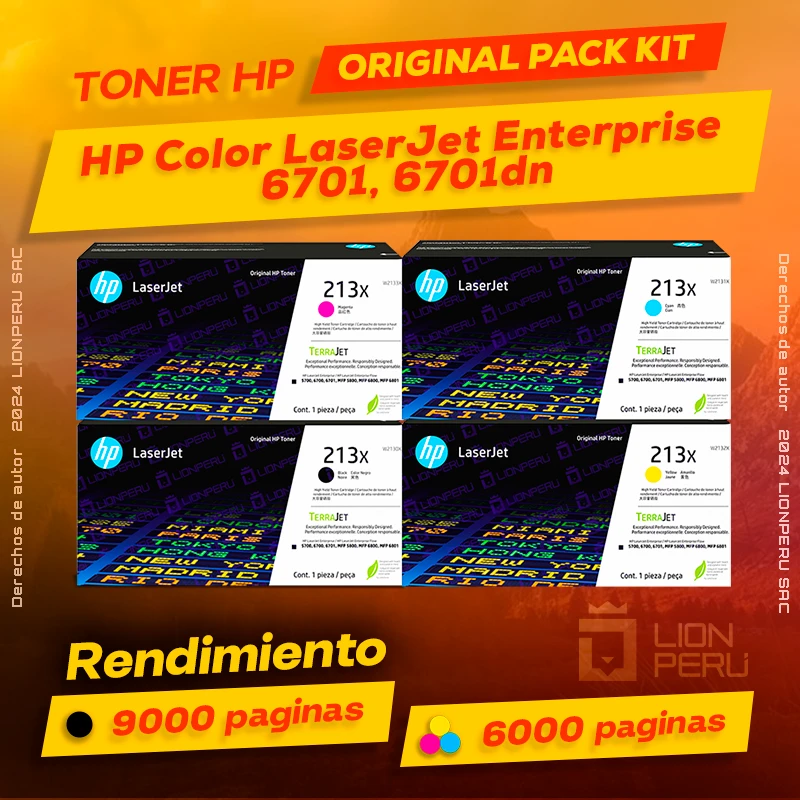 Toner HP 6701, 6701dn Color LaserJet Enterprise