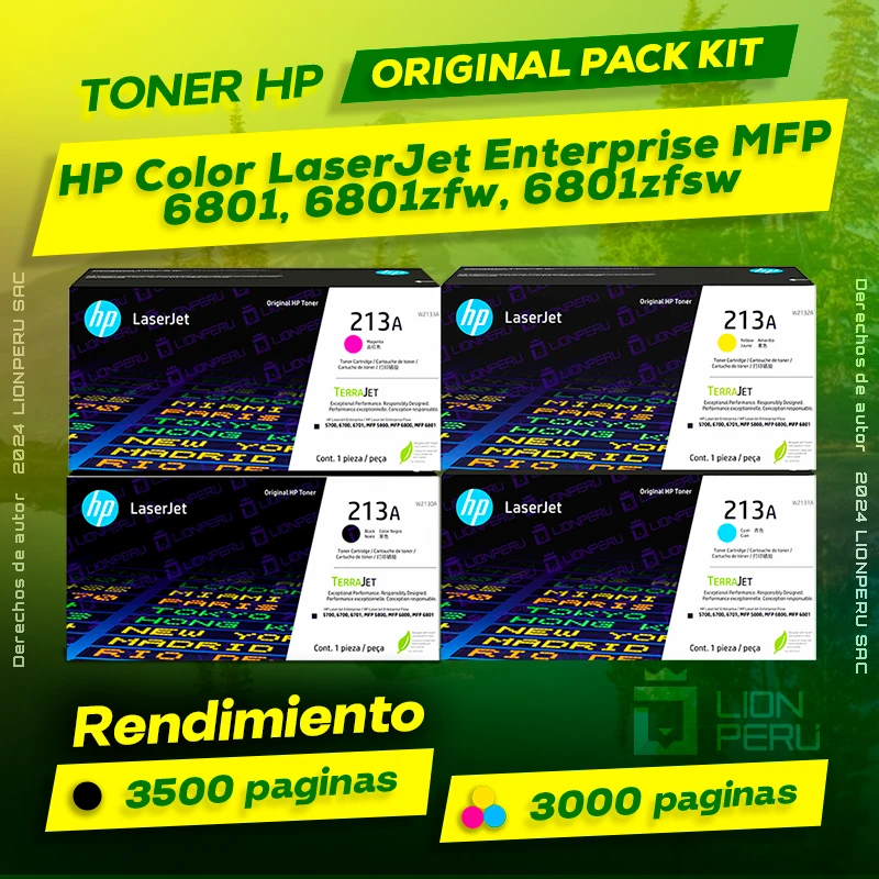 Toner HP MFP 6801, 6801zfw, 6801zfsw Color LaserJet