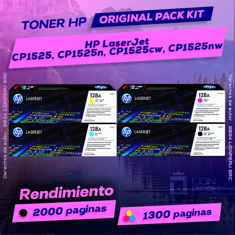 Toner HP CP1525, CP1525n, CP1525cw, CP1525nw LaserJet