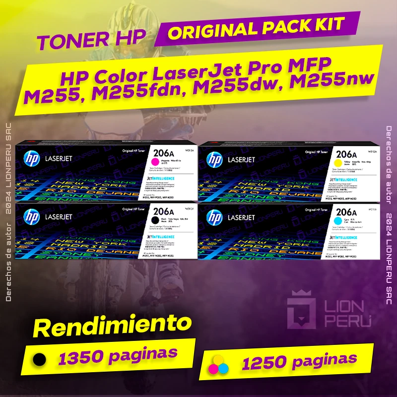 Toner HP MFP M255, M255fdn, M255dw, M255nw Color LaserJet