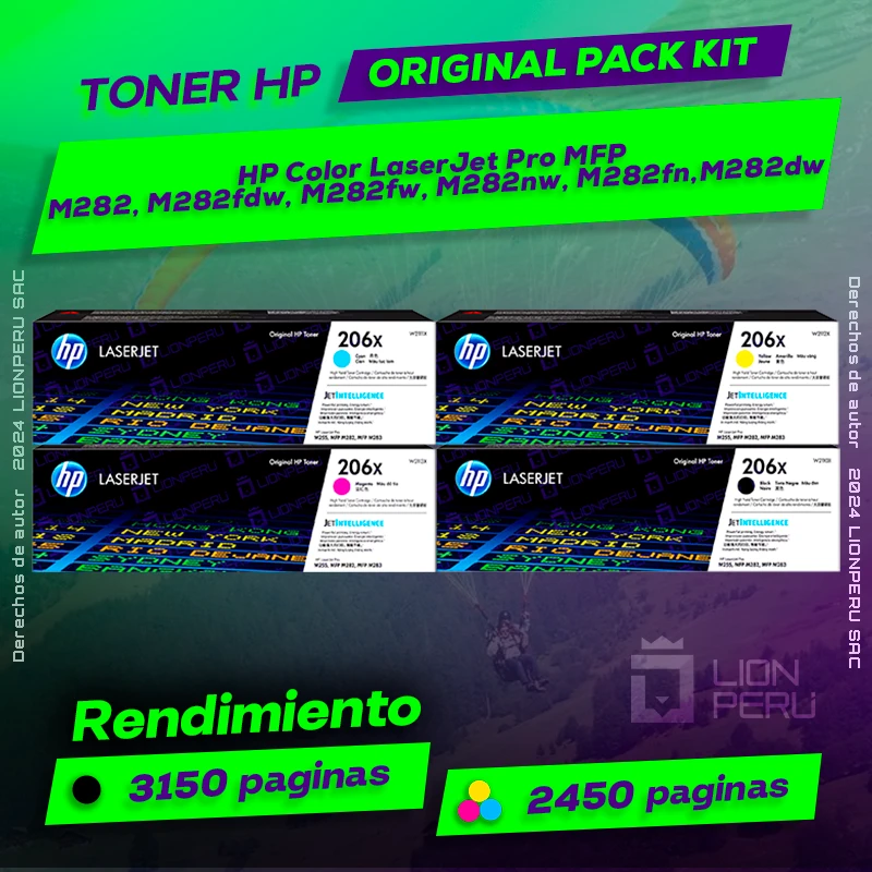 Toner HP MFP M282, M282fdw, M282fw, M282nw, M282fn, M282dw