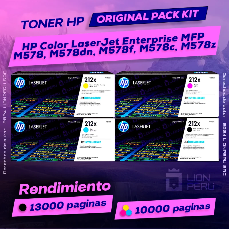 Toner HP MFP M578, M578dn, M578f, M578c, M578z LaserJet