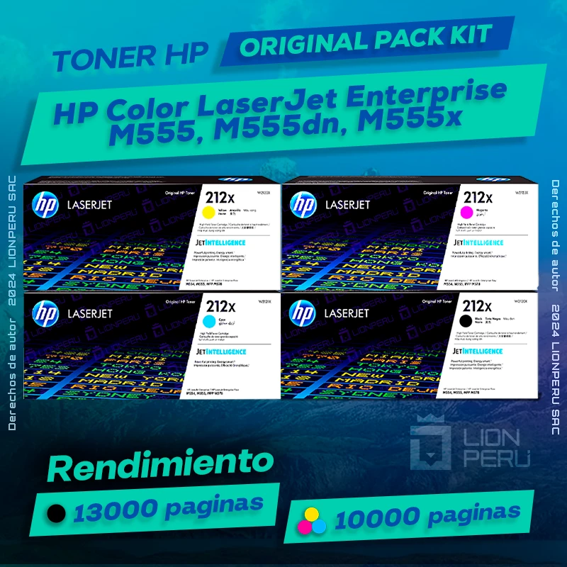 Toner HP M555, M555dn, M555x Color LaserJet Enterprise