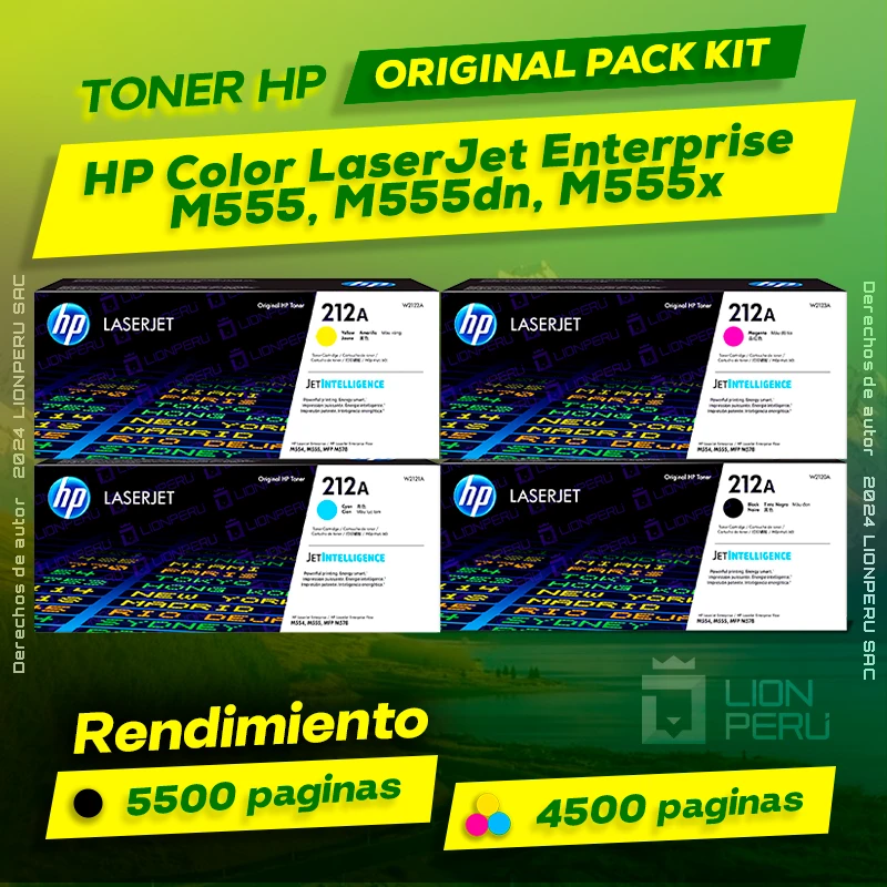 Toner HP M555, M555dn, M555x Color LaserJet Enterprise