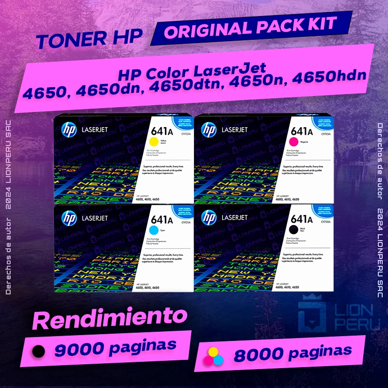 Toner HP 4650, 4650dn, 4650dtn, 4650n, 4650hdn LaserJet