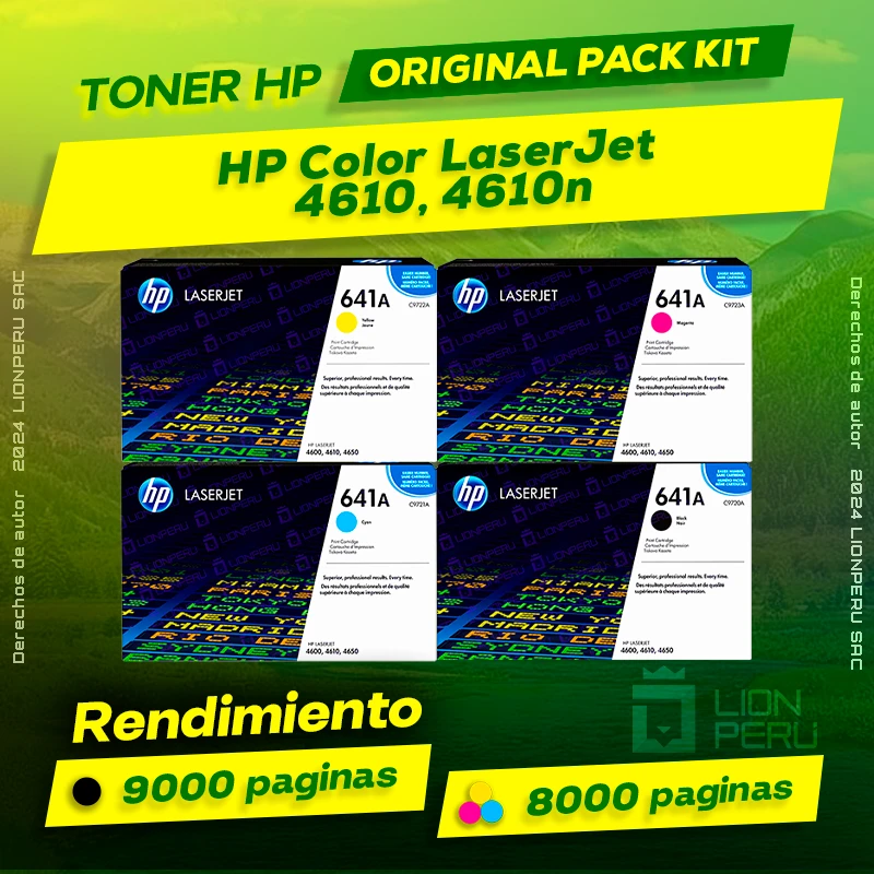 Toner HP 4610, 4610n Color LaserJet Original