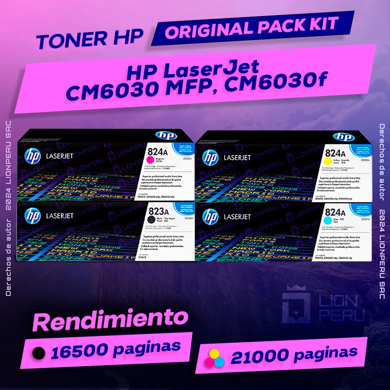 Toner HP MFP CM6030, CM6030f LaserJet Original