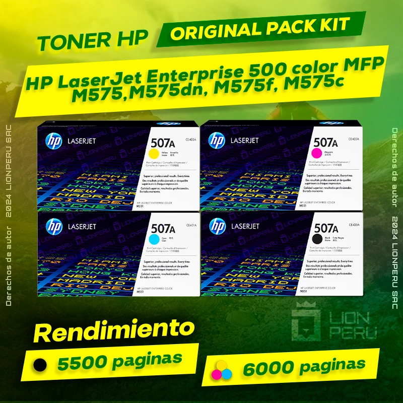Toner HP 500 color MFP M575, M575dn, M575f, M575c LaserJet