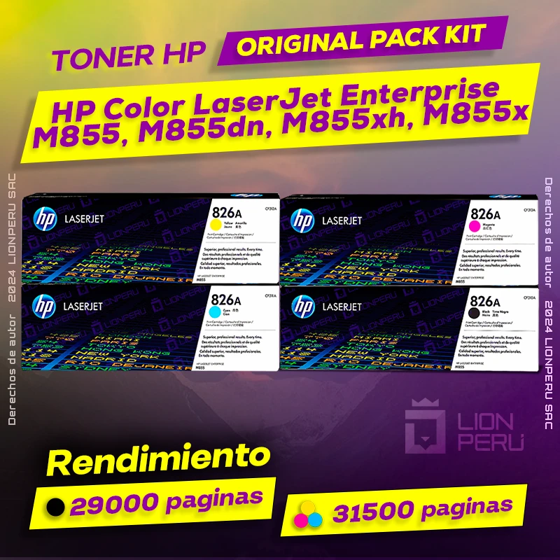 Toner HP M855, M855dn, M855xh, M855x Color LaserJet