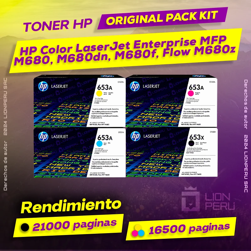 Toner HP MFP M680, M680dn, M680f, Flow M680z Color LaserJet
