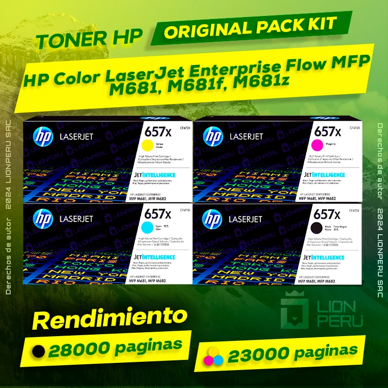 Toner HP MFP M681, M681dh, M681f Color LaserJet Enterprise