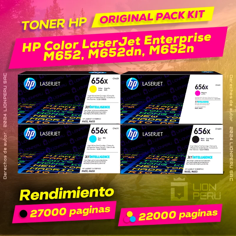 Toner HP M652, M652n, M652dn Color LaserJet Enterprise